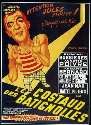 Le costaud des Batignolles poster