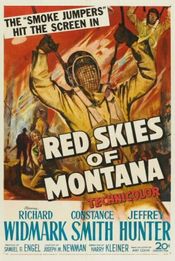 Poster Red Skies of Montana