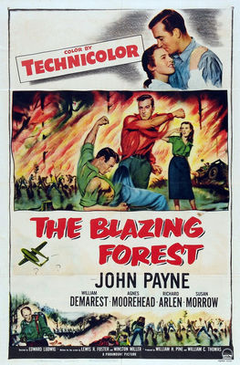 The Blazing Forest poster