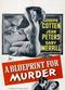 Film A Blueprint for Murder