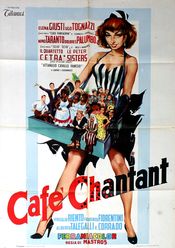 Poster Café chantant