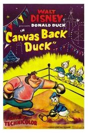 Poster Canvas Back Duck
