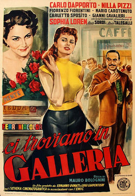 Ci troviamo in galleria poster