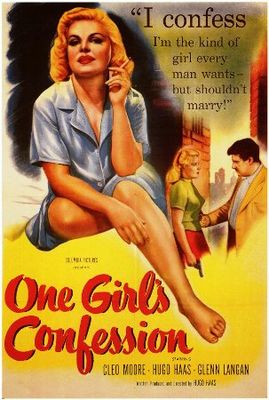 One Girl's Confession poster