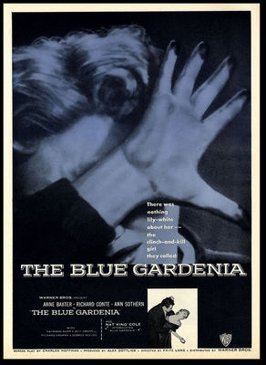 The Blue Gardenia poster