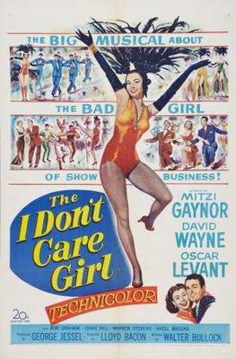 The I Don't Care Girl poster