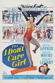 Poster The I Don't Care Girl