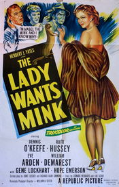 Poster The Lady Wants Mink