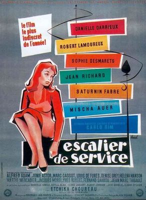 Escalier de service poster