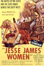 Poster Jesse James' Women