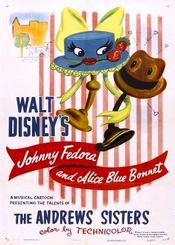 Poster Johnny Fedora and Alice Blue Bonnet