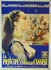 Poster La principessa delle Canarie