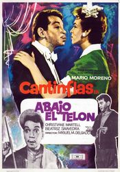 Poster Abajo el telón