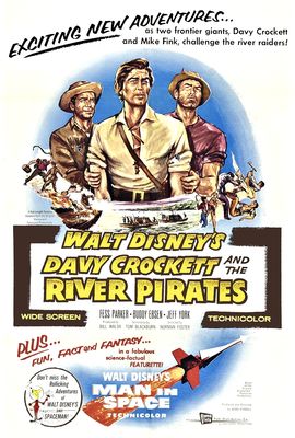 Davy Crockett and the River Pirates poster