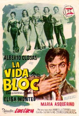 La vida en un bloc poster