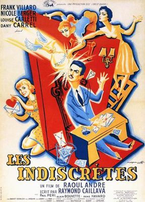 Les indiscrètes poster