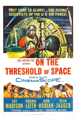 On the Threshold of Space poster