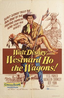 Westward Ho the Wagons! poster