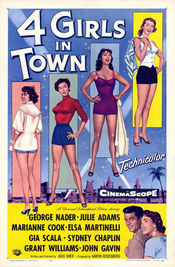 Poster Four Girls in Town