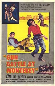 Poster Gun Battle at Monterey