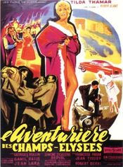 Poster L'aventurière des Champs-Élysées