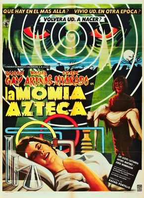 La momia azteca poster