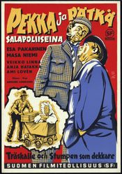 Poster Pekka ja Pätkä salapoliiseina