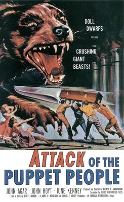 Attack of the Puppet People poster