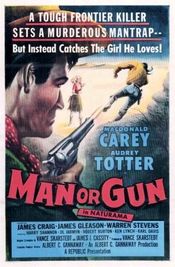 Poster Man or Gun