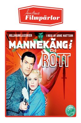 Mannekäng i rött
