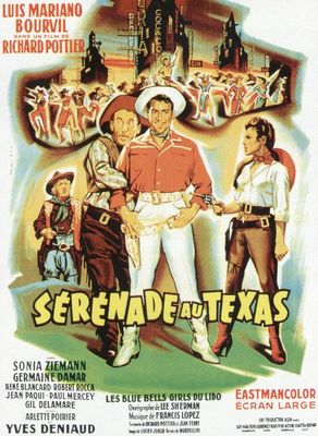 Sérénade au Texas poster