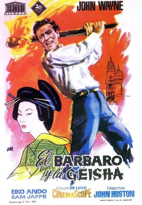 The Barbarian and the Geisha poster