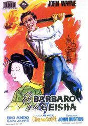 Poster The Barbarian and the Geisha