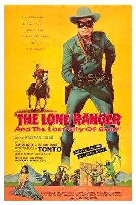 The Lone Ranger and the Lost City of Gold poster