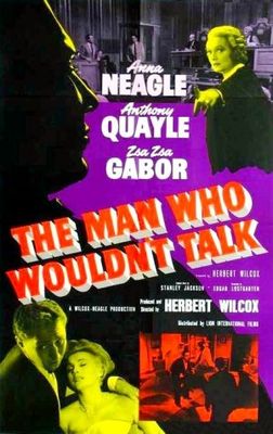 The Man Who Wouldn't Talk poster