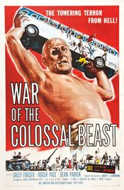 Poster War of the Colossal Beast