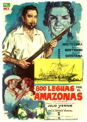 Poster 800 leguas por el Amazonas o (La jangada)