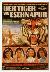 Poster Der Tiger von Eschnapur