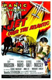Poster Jet Over the Atlantic