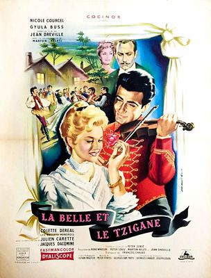 La belle et le tzigane poster