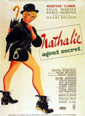 Nathalie, agent secret poster