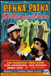 Poster Pekka ja Pätkä mestarimaalareina