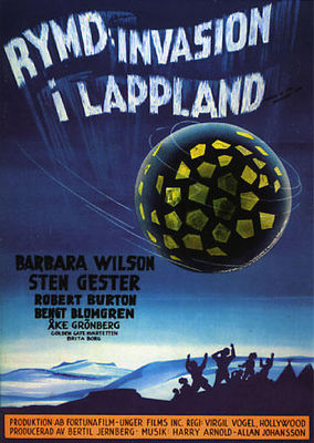 Rymdinvasion i Lappland poster