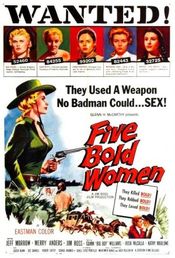 Poster Five Bold Women