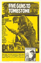 Poster Five Guns to Tombstone