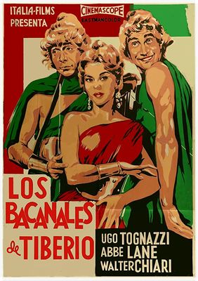 I baccanali di Tiberio poster