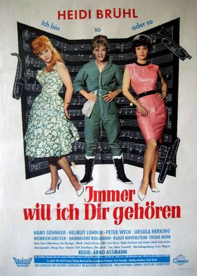 Immer will ich dir gehören poster