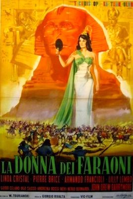 La donna dei faraoni poster