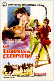 Poster Le legioni di Cleopatra