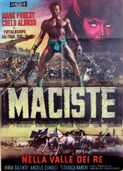 Poster Maciste nella valle dei re